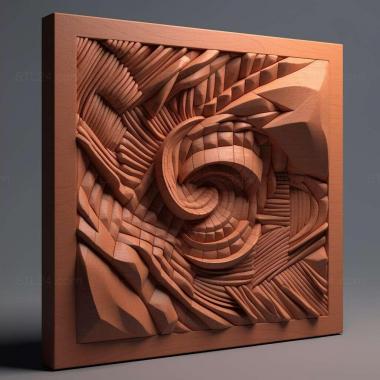 Patterns and decorations Tri6 Infinite 4 3d model